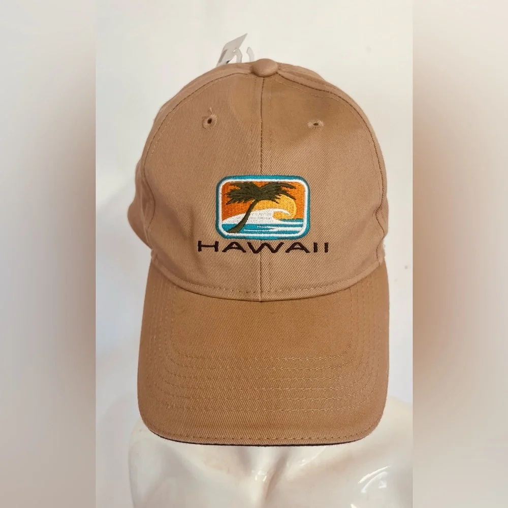 Hawaii tan beige cap nwt - Picture 3 of 10